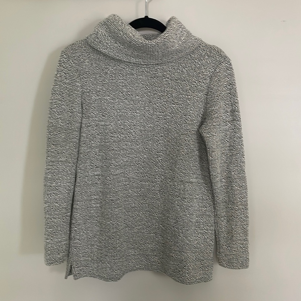 Grey loft turtleneck sweater